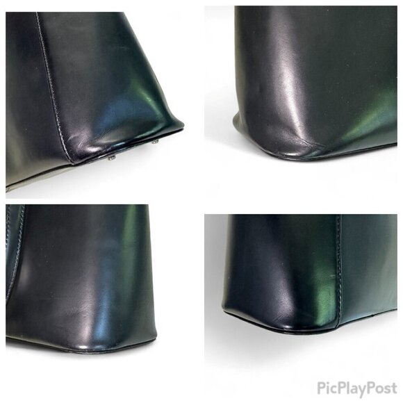 Women's Balenciaga Black Leather Tote - Picture 9 of 16
